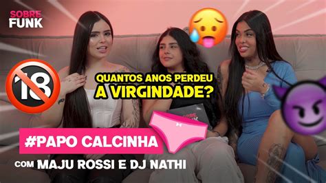 dj nathi mostrando a bct|Papo Calcinha com Maju Rossi e DJ Nathi .